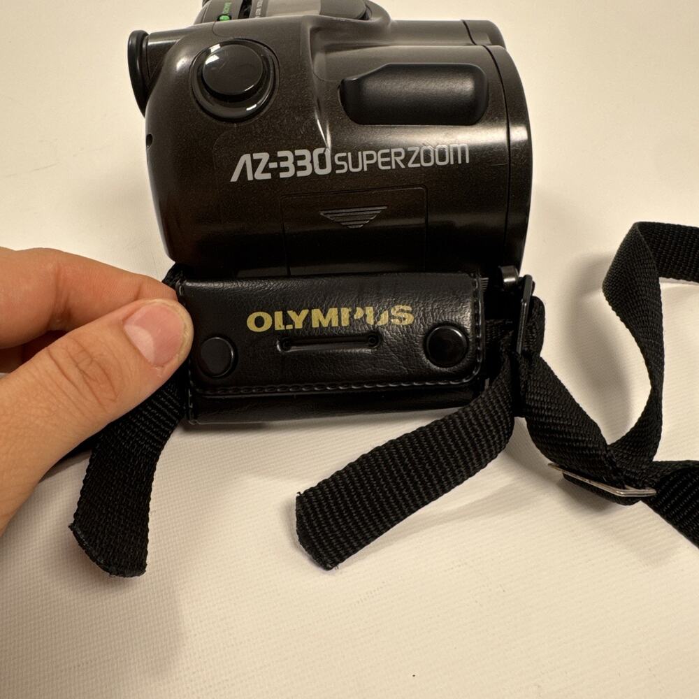 Olympus Camera AZ-330 Super Zoom Infinity Super Zoom 330 Film 35mm With Case - Picture 5 of 16